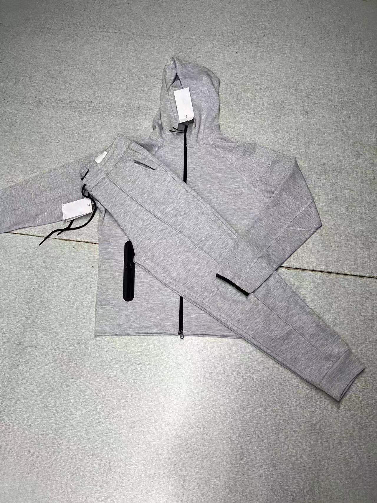 Chaqueta deportiva casual de punto con capucha para hombre 2025 7922 traje de pantalón casual