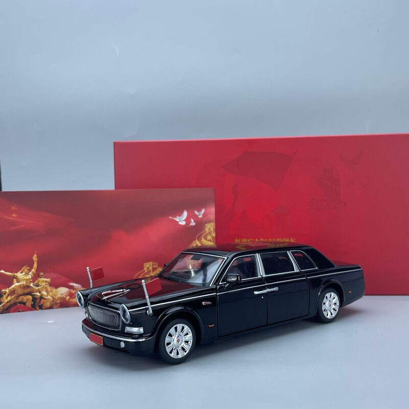 1/24 Hongqi L5 Parade Vehicle with Realistic Sound and Light, Pull-Back Alloy Car Model Toy for Boys, Collectible Wholesale 1/24 Hongqi L5 Parade Vehicle with Realistic Sound and Light, Pull-Back Alloy Car Model Toy for Boys, Collectible Wholesale