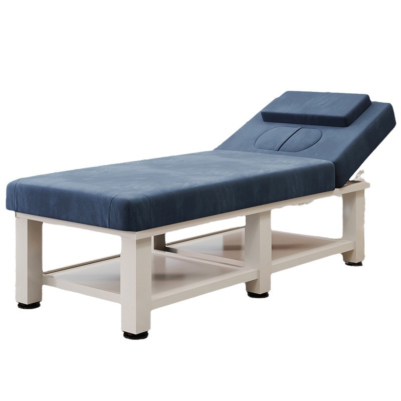 Cama de masaje especial para sala de belleza Cama de masaje de medicina tradicional china Cama plegable de tratamiento de belleza Cama de moxibustión de oído Cama de belleza