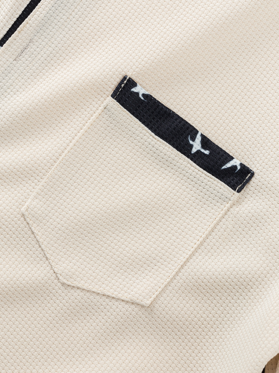 Amerikanisches Herren Strickhemd Mit Kragen Und Druckmuster_voghion.com