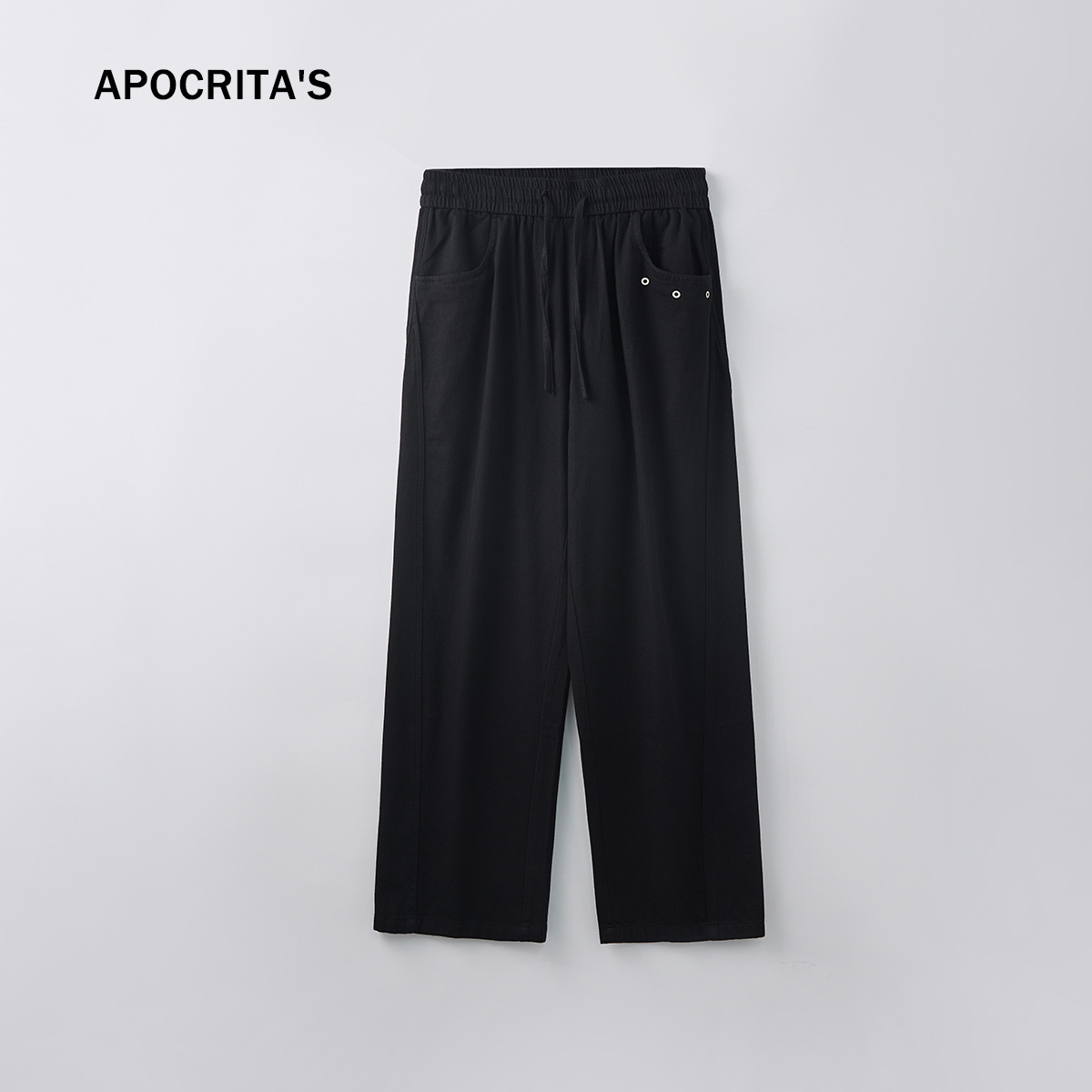 Sin devoluciones ni cambios【Liquidación por tiempo limitado a un precio súper bajo】Pantalones casuales holgados y rectos para hombre APO, para otoño e invierno