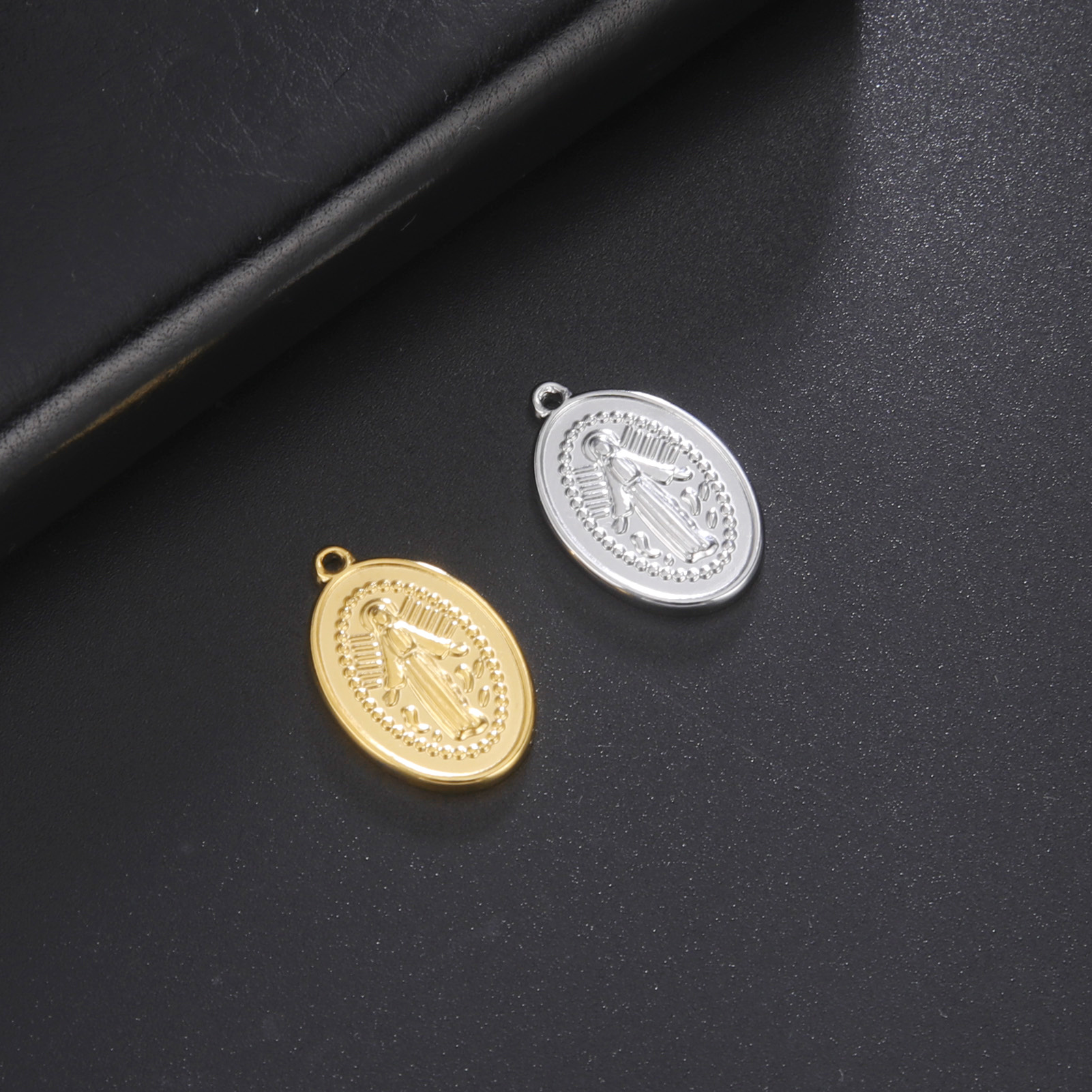 6g Weight Pendant Jewelry Making Type DIY Jewelry Accessories Classification 1 Piece Quantity 304 Stainless Steel Material Solid Color Pattern Plating Design Simple Style Style 1 Piece 304 Stainless Steel Solid Color Pendant 4