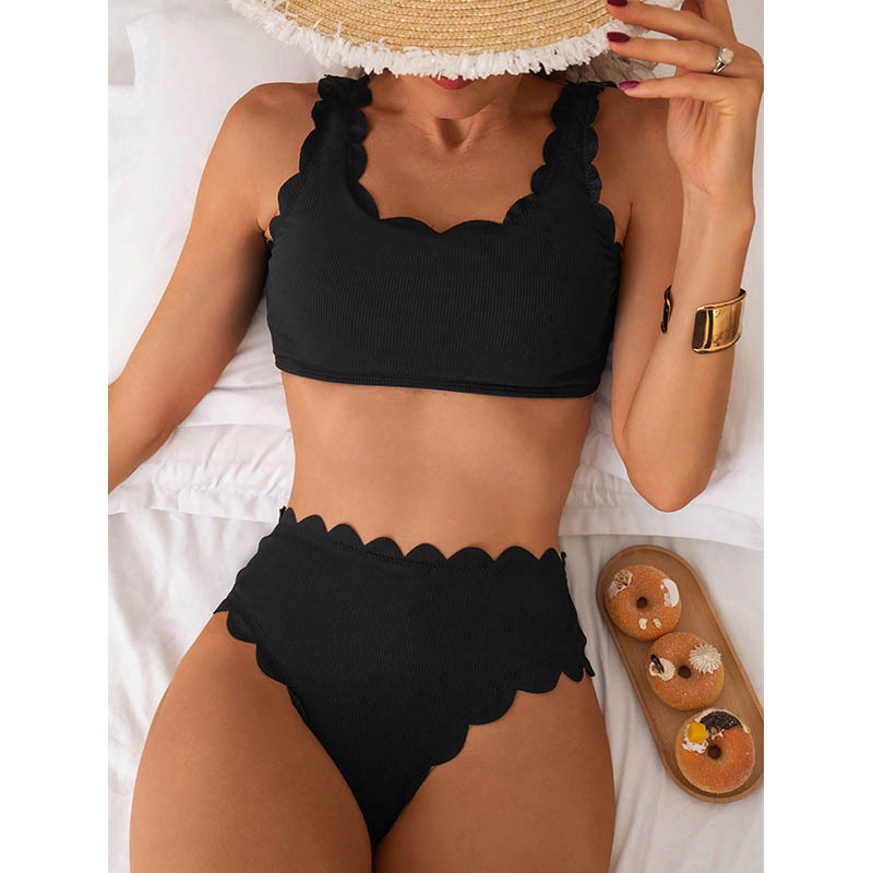 Amazon AliExpress transfronterizo Europa y Estados Unidos una variedad de trajes de baño divididos bikini de mujer trajes de baño de spa de playa