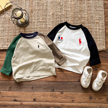 春秋款儿童T恤男童女童上衣