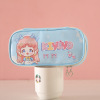 Cartoon capacious pencil case for elementary school students, for secondary school