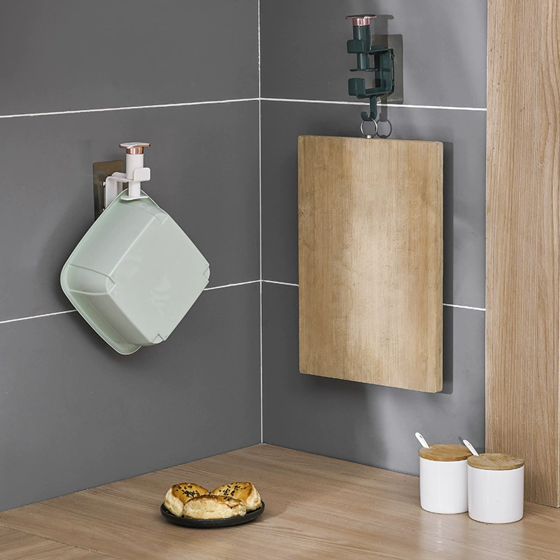 Drilling-free bathroom pedestal rack with strong adhesive film, multifunction washbasin hook, lightweight luxurious style bathroom shelf