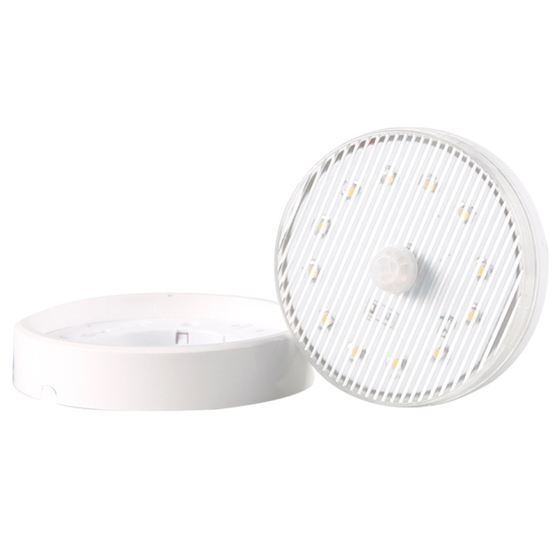 智能家居220V接線款人體感應(yīng)燈 展柜燈 12LED射燈 酒店客廳天花燈