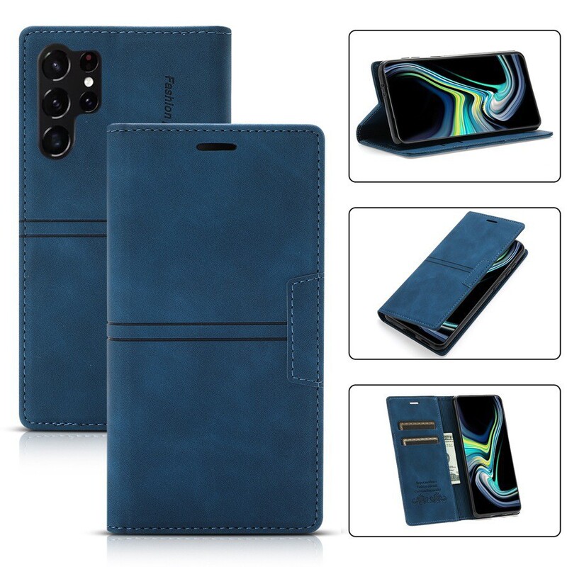 Suitable for Samsung S26Ultra Skin-Feel Dreamy Flip Cover A51 Mobile Phone Leather Case S24Fe Card-Inserting Protective Case Suitable for Samsung S26Ultra Skin-Feel Dreamy Flip Cover A51 Mobile Phone Leather Case S24Fe Card-Inserting Protective Case