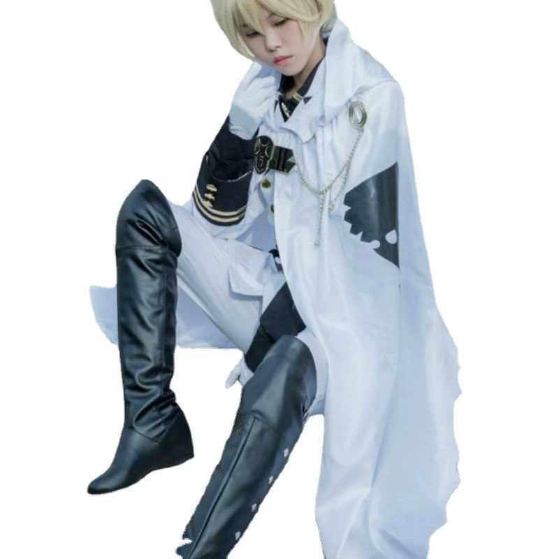 Хякудя Майкл косплей костюм, косплей набор Seraph of the End полный набор мужской одежды аниме