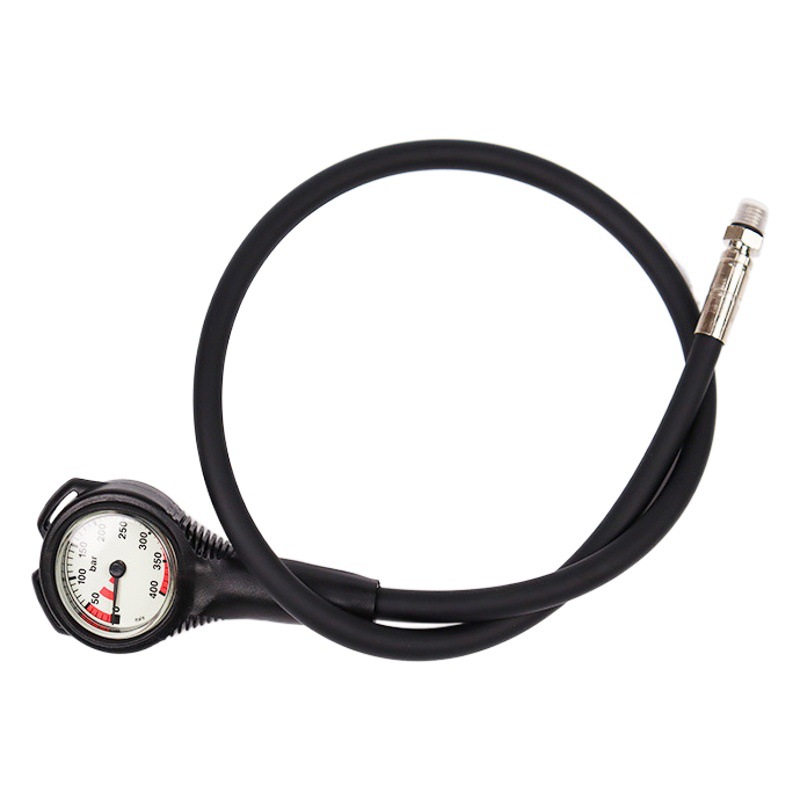 Hotdive Italia importó el salto luminoso solo indicador común del indicador de presión de aire que bucea el indicador de presión residual del indicador de presión calibrador de repuesto