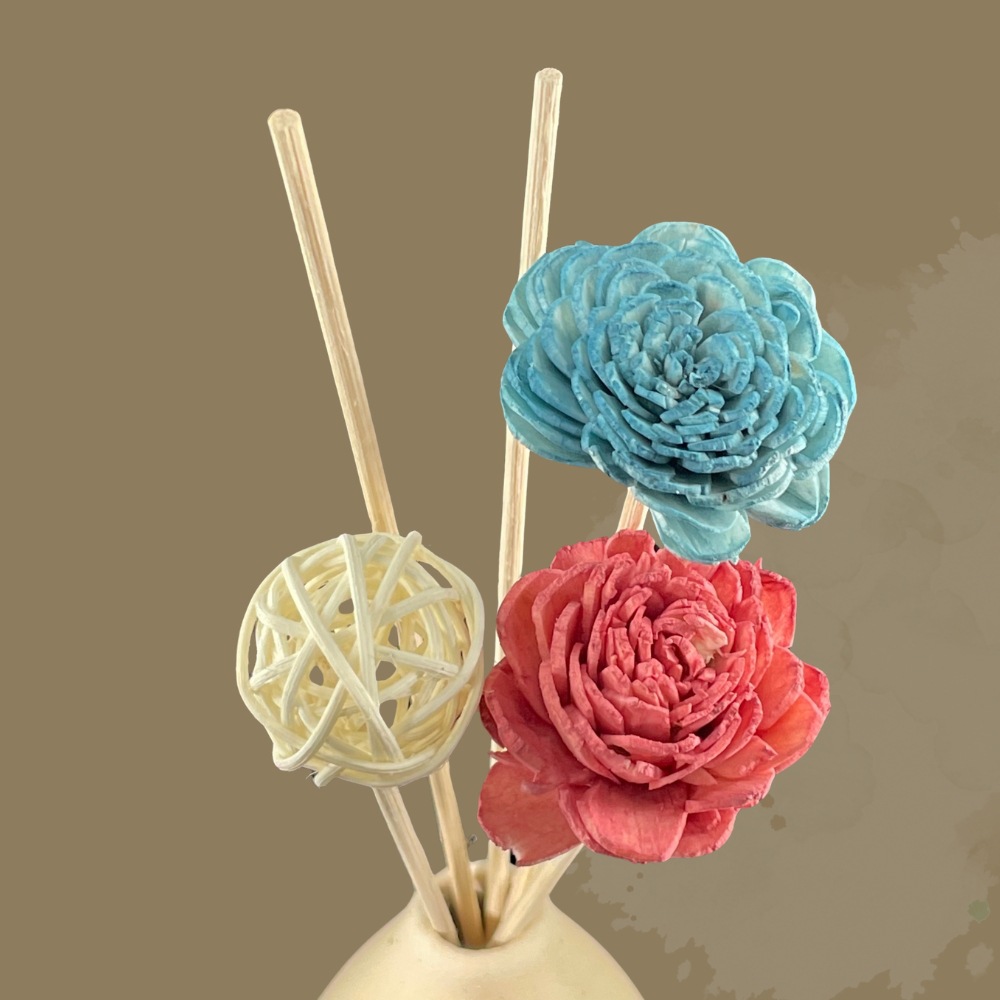 Accesorios de fragancia al por mayor sin fuego para la volatilización de flores de hierba flor seca de caña para extender la decoración de fragancia una variedad de opciones