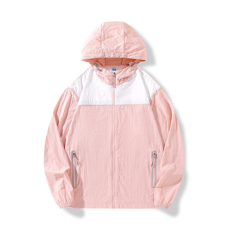 upf50 ice silk sunscreen clothing men's summer thin quick-drying coat outdoor anti-ultraviolet fishing sunscreen clothing women