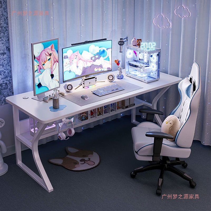 Computer Desk Home Desktop Internet Celebrity E-Sports Table Rental House Table Workbench Simple Office Desk Study Desk Desk