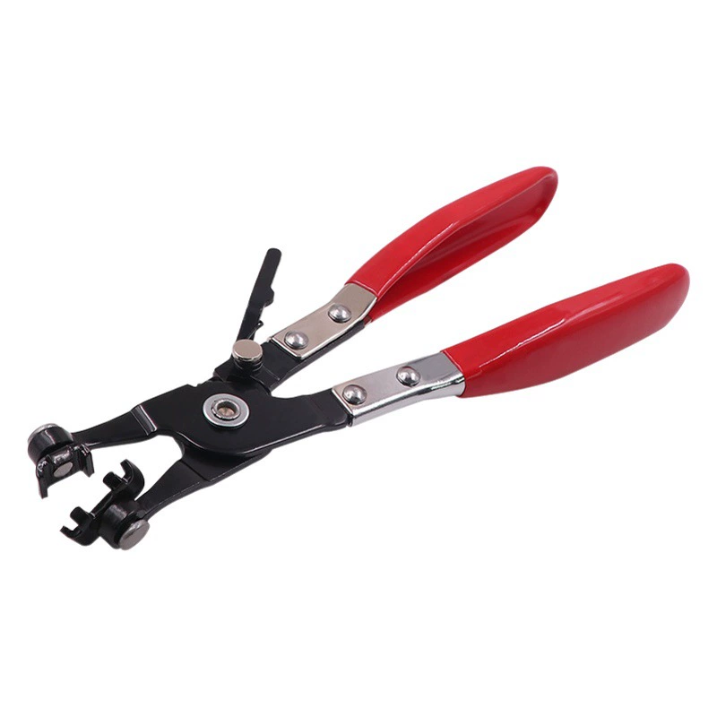 Клещи для зажима автомобильных водопроводных труб Клещи для пучка труб с прямым горлом гибкие ленточный зажим Клещи для пряжки Зажимные клещи