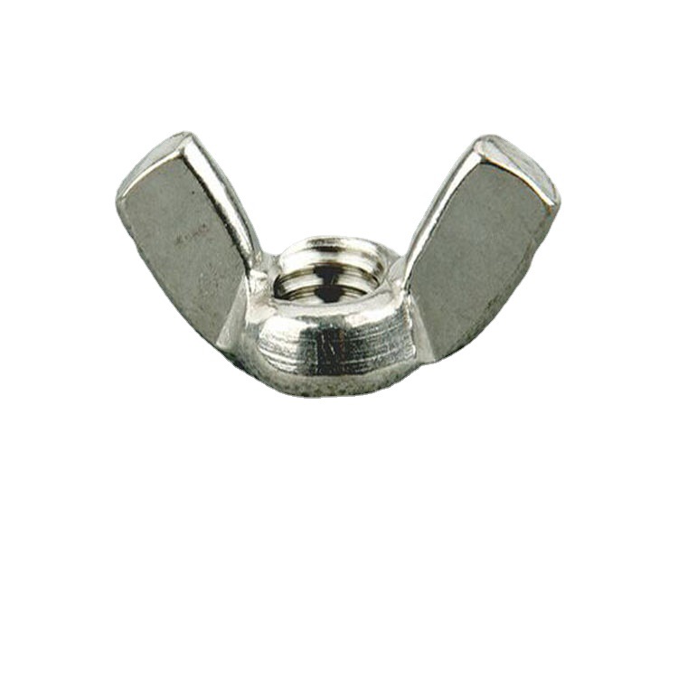 不锈钢304.316L蝶型螺母DIN315羊角元宝螺帽GB62手拧蝴蝶螺母