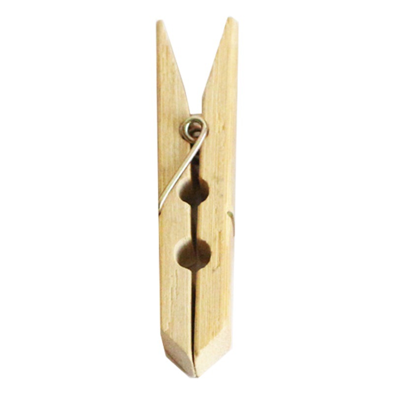 2.5-10cm Log Clip Photo Clip Photo Clip Clip Various Sizes Wooden Storage Clip 50 Pieces in a Pack