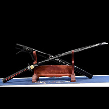 龙泉市刀剑武士刃太刀居合道一体宝剑COS拔刀具防身冷兵器未开刃
