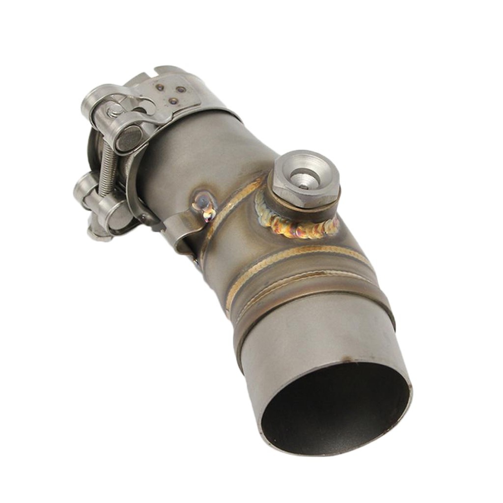 Suitable for Kawasaki Ninja 650 Versys 650 Z650 modified exhaust pipe stainless steel mid-section adapter