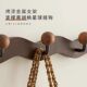 Solid Wood Entrance Door Clothes Hook Entrance Door Entrance Hanger Wall Hanging Creative Clothes Hood Hook Punch-free