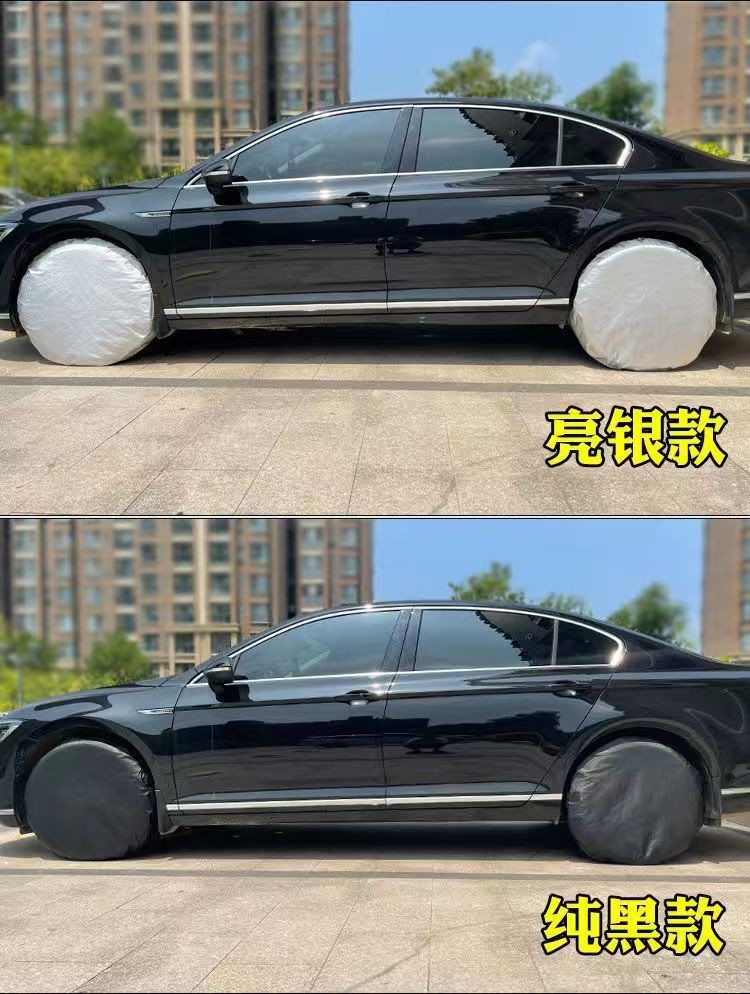 Car tire cover, RV cover, 420D Oxford cloth car tire protection, sun-proof tire cover, dust-proof cover