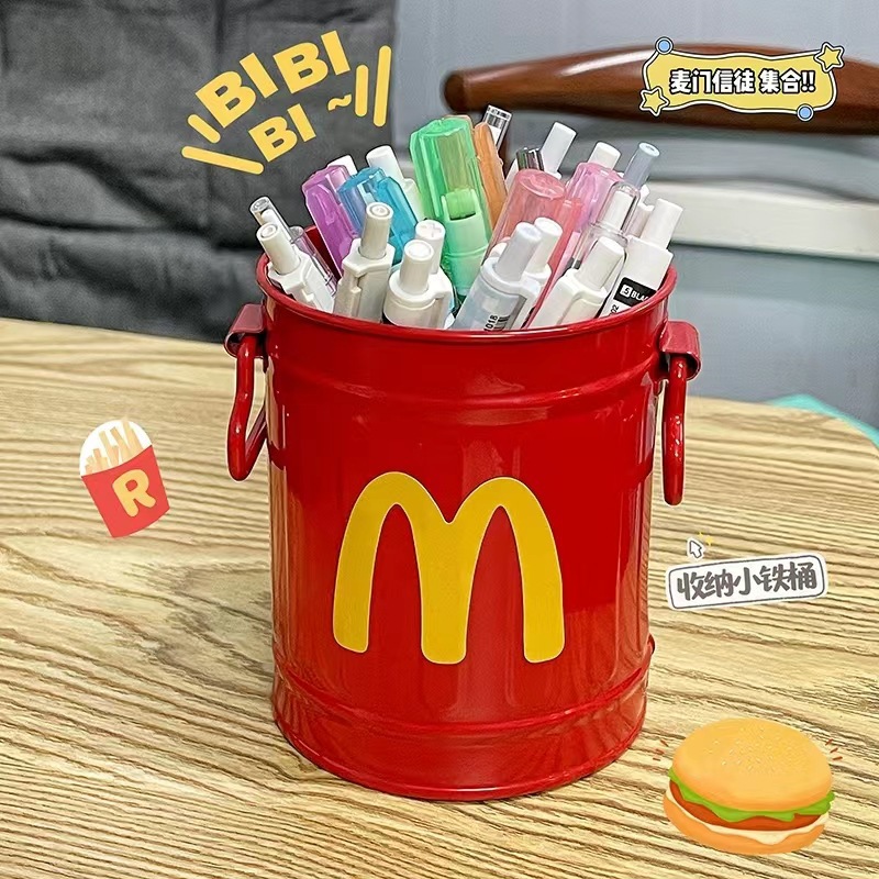 맥도날드 레드 펜홀더 아이언 (스티커 보내기)