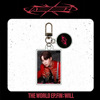 ATeez "The World EP.Fin: Will" acrylic double -sided keychain pendant jewelry