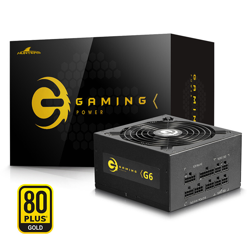 Great Wall G6 Rated650 WPower Gold Medal Full Module Suitable For Desktop Power650 WFull Module Desktop Computer