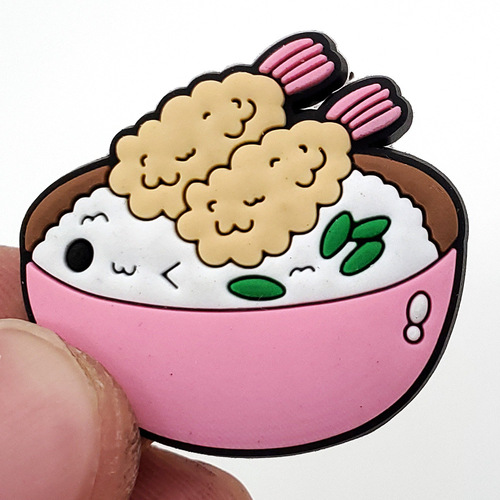 Cute and Fresh Food Series Hole Shoes, Crocodile Accessory, Garden Shoes PVC Shoe Clips