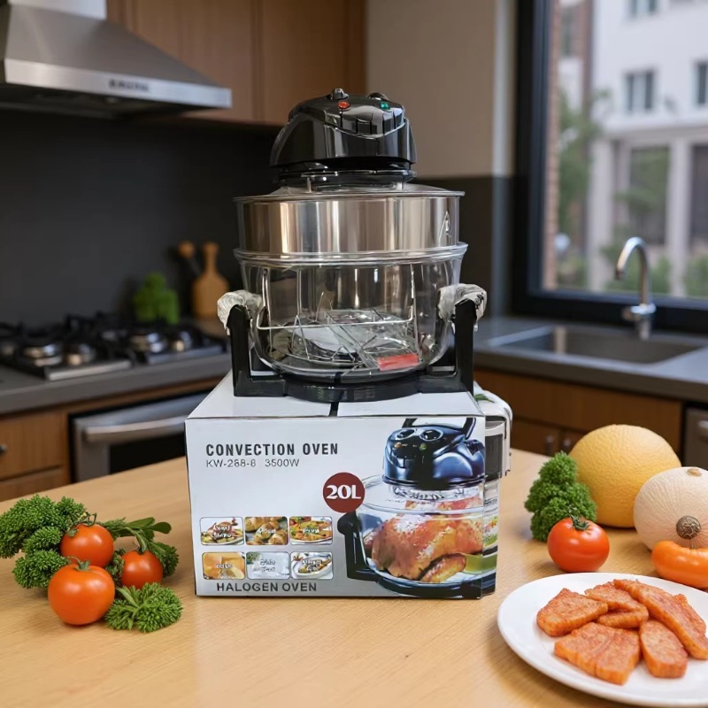 Cross Border 20L Light Wave Furnace Visual Air Fryer Light Wave Oven