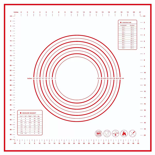 Red, 60×60cm, 0.35mm