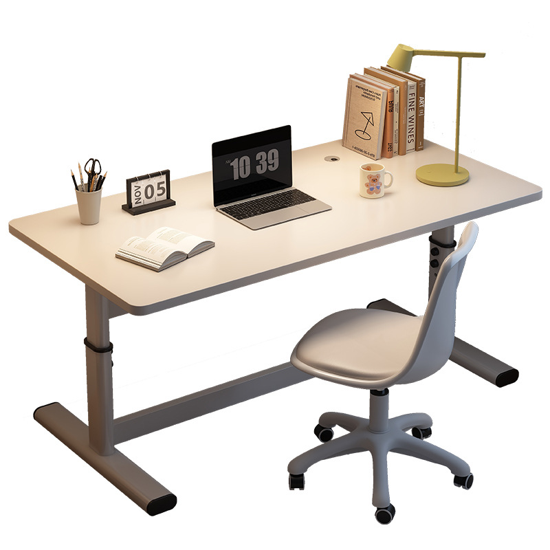 Escritorio de elevación estudiante escritorio hogar simple escritorio de trabajo escritorio ajustable escritorio de la computadora