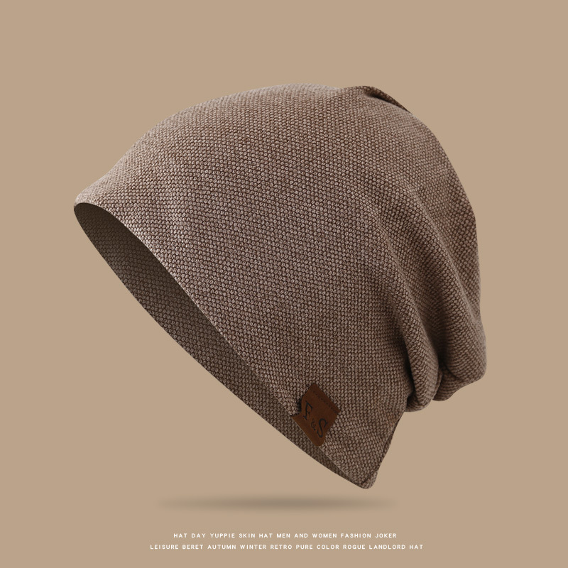 Sombreros de punto transfronterizos, sombreros de pila, sombreros casuales sueltos, sombreros de dormir de piel FS, sombreros de invierno, bolsos de mujer, sombreros de mes