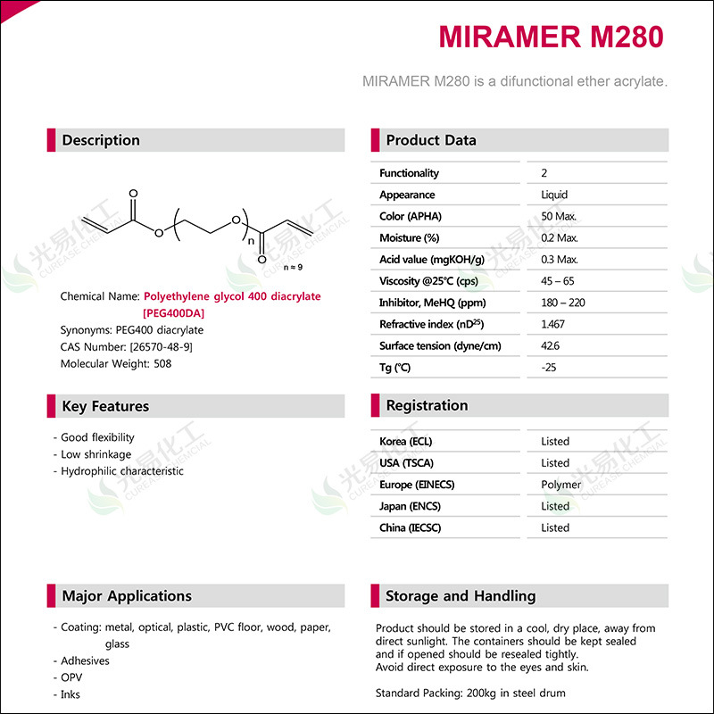 M280-PEG400DA-TDS
