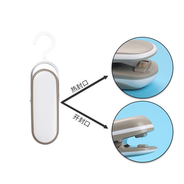 Prensa de plástico máquina de sellado clip de sellado portátil máquina de sellado bolsa de alimentos sellado