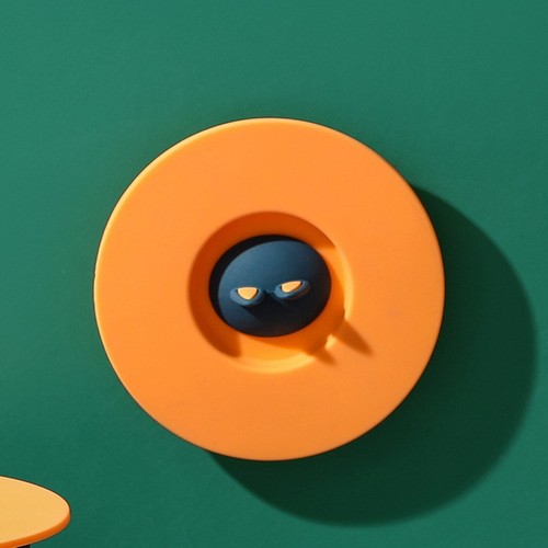 Leakproof round universal mug lid wholesale creative cartoon cat ears food grade silicone cup lid dustproof