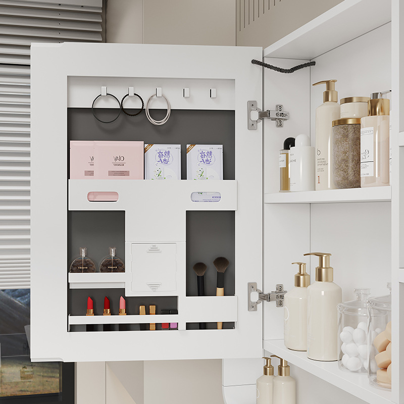 Arco de panal de arco de crema gabinete de baño combinación cerámica integral lavabo