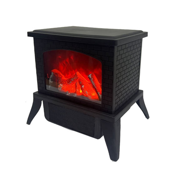 Camel Simulated Flame Fireplace Electric Heater Household Heater Energy-Saving Electric Heater Desktop Heater
