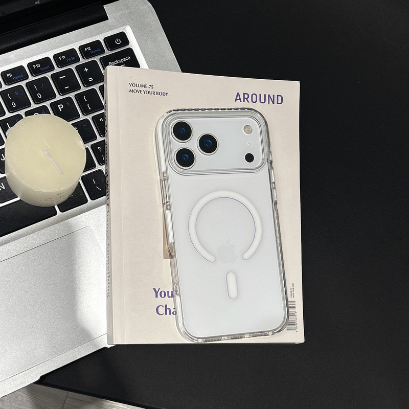 适用苹果17磁吸手机壳17promax透明全包17Air/17pro纯色防摔套16|undefined