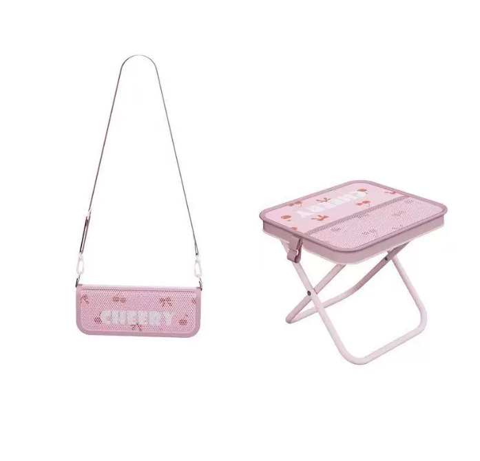 [미디엄 크로스백] 체리핑크