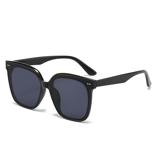 2024 New Women's Aviator Sunglasses with High-end Style, Large Face Slimming, Sun Protection, Social Media Trendy, UV Protection