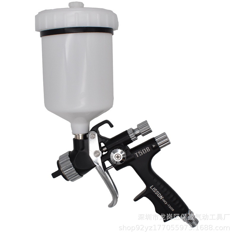 T50型专业气动油漆喷枪汽车钣金木工家具多功能手持自动喷涂工具
