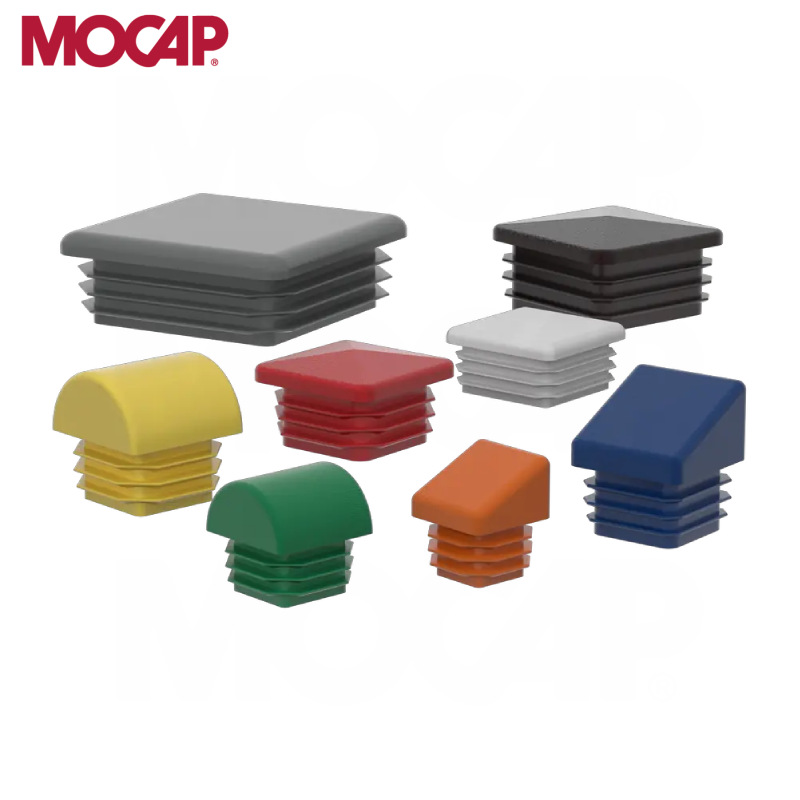 20*20方形斜面管塞 酒店桌椅斜胶塞脚垫 家具斜管塞 方塞内堵