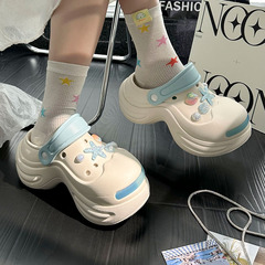 アリの恋春夏の新商品ファッションの厚い底が開いています。