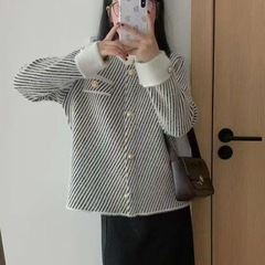模造ミンクベルベットカーディガン、秋冬新作トップスとジャケット、写真とサンプルを受け入れ、外国貿易、国内販売加工、カスタマイズ