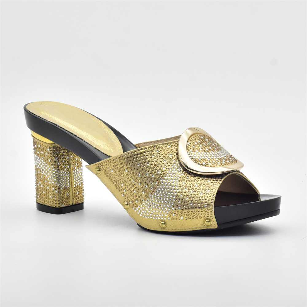 High Heels With Matching Handbag European Fashion Shoes Set_voghion.com