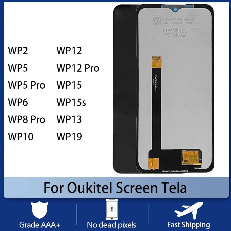 Aplicable a Oukitel WP10 / 20 / 30 Pro WP21 / 23 C17 / 18 / 19 conjunto de pantalla de teléfono móvil