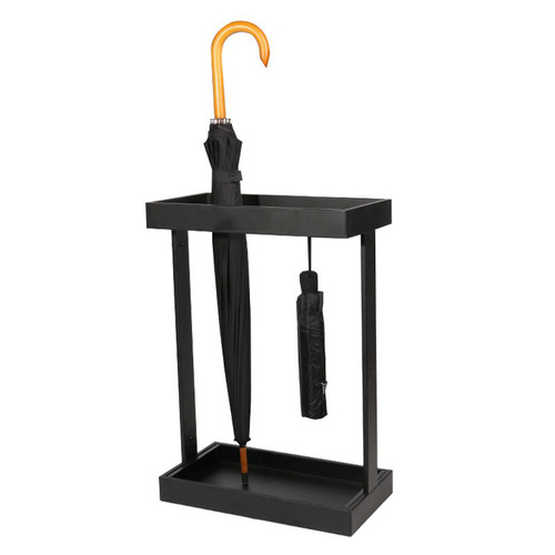 Iron Wire Umbrella Storage Bucket Commercial Hotel Lobby Umbrella Stand LOGO Design Umbrella Rack Storage Stand