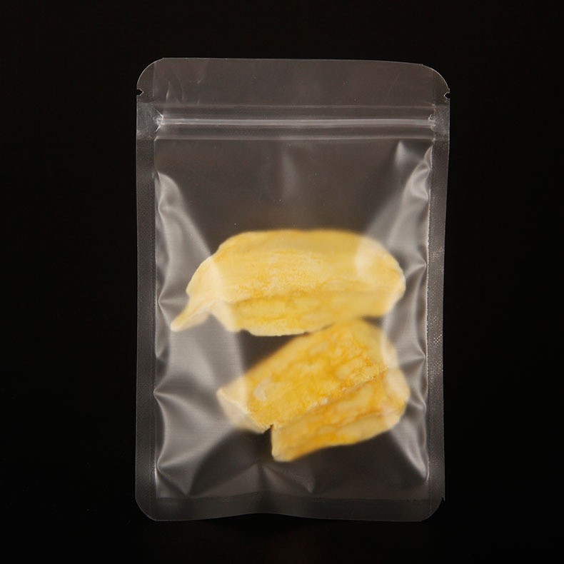 双面透明平底自封袋干货食品包装磨砂密封袋零食花茶防潮封口袋子|undefined