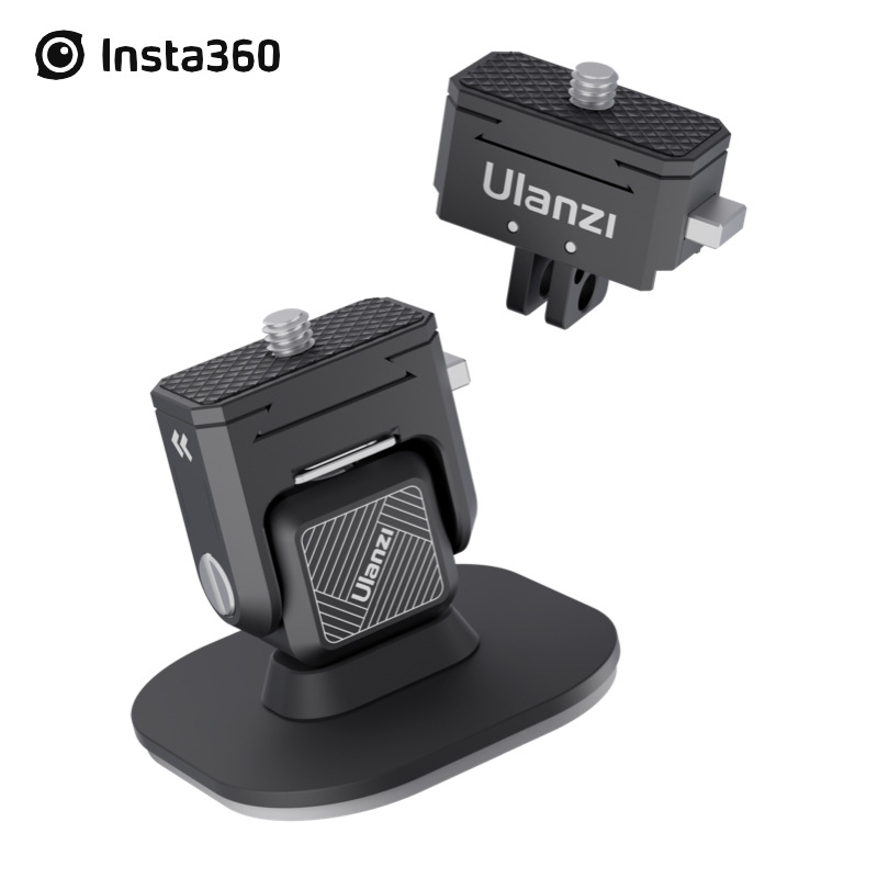 ULanzi優籃子車載快拆支架 用于Insta360 ONE RS/X2/R/X 相機配件