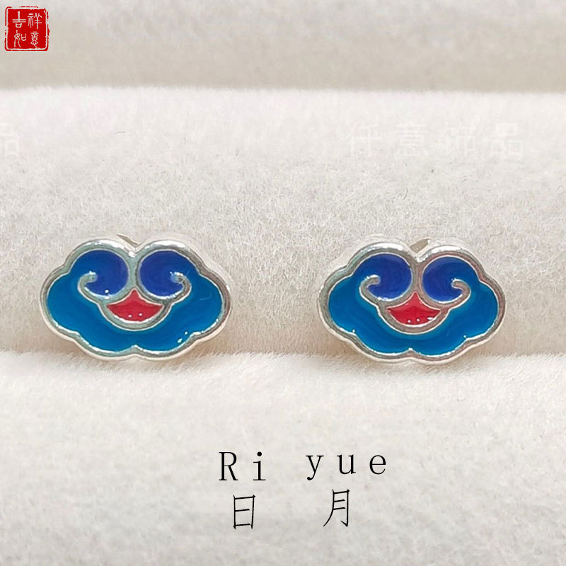 Bring in Wealth and Treasure God of Wealth Lion Pendant Alloy Accessories DIY Small Accessories Beads Handmade DIY Weaving Materials Wholesale